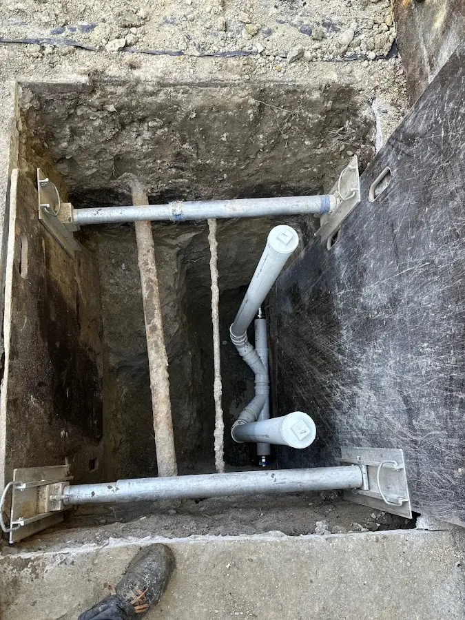 Experienced plumber completing Gas Line Repair work in Spring Lake